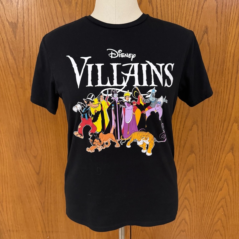 Disney Villains T-shirt Ursula Evil Queen Scar Shere Khan Maleficent Jafar Hades